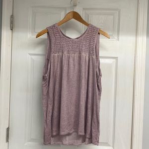 Knox Rose Light Purple Sleeveless Top